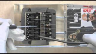 2 of 3 Kahler Guitar Tremolo 101 Basic Guitar Set Ups  with G Kahler [upl. by Torrence]