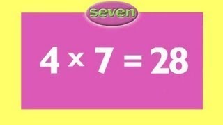 7 Times Tables LEARN Multiplication Rap with Tests amp Answers thats so much FUN [upl. by Gizela]