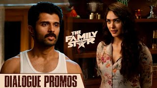 Family Star Movie Dialogue Promos  Vijay Deverakonda  Mrunal Thakur  Manastars [upl. by Marlene]