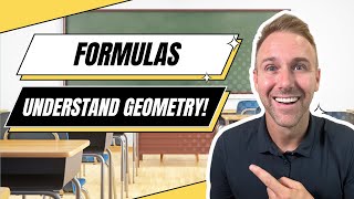 Using Formulas in Geometry  GEOMETRY 15 [upl. by Oinotnanauj932]