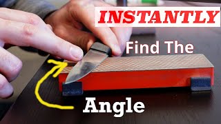 5 tips to INSTANTLY find the angle when sharpening a knife [upl. by Broadbent]