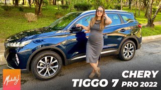 Novo Tiggo 7 Pro Luxo acabamento e performance Mas vale o preço Canal Michelle J [upl. by Allene144]