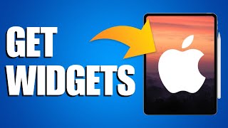 How To Get iPad Widgets Quick amp Easy [upl. by Issi]