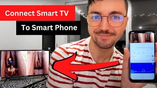 How to Connect Smart TV to Phone  For iPhone amp Android [upl. by Nnaitak]