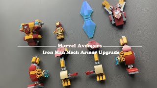 Iron Man Mech Armor Upgrade MOC Tutorial  76203 x 2 Combination（from Ransom Fern） [upl. by Armitage]