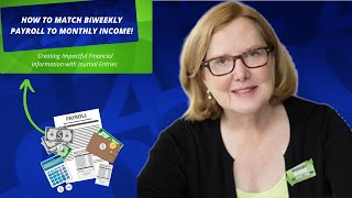 How to match Biweekly Payroll to Monthly Income [upl. by Ainna]