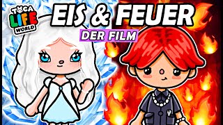 🎥DER LIEBES FILM🔥der FEUER prinz amp EIS prinzessin❄️EXTRA LANGE GESCHICHTE DEUTSCHE TOCA BOCA STORY [upl. by Coop505]