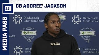 Adoree Jackson We all ride for each other  New York Giants [upl. by Greenwell]