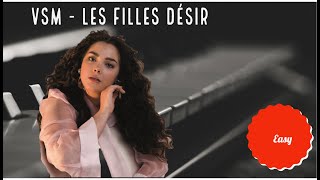 Vendredi Sur Mer  Les Filles Désir Piano Tutorial Easy [upl. by Attevad26]