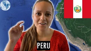 Zooming in on PERU  Geography of PERU with Emmanuel and Google Earth [upl. by Aciretal150]