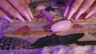 ASMR Beeswax Wrap Tapping No Talking [upl. by Revell]