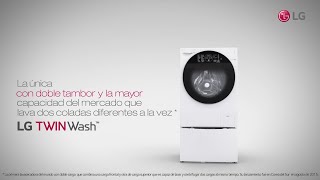 LG TWINWash™  TrueSteam  LG España [upl. by Flan]