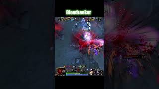 2350 gold In 33 Seconds Bloodseeker Likes this Very Much dota2 dota2highlights rampage [upl. by Llerrehc41]