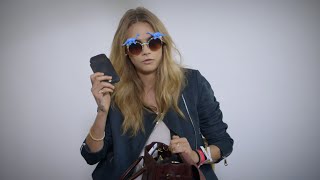 Whats in Cara Delevingnes Mulberry Festival Bag [upl. by Naedan]