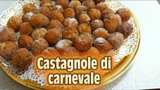 Castagnole di carnevale la ricetta dellex pasticcere [upl. by Dnalyag]