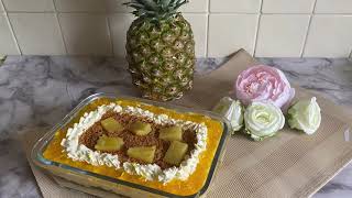 Pineapple trifle  Easy recipe [upl. by Achilles]