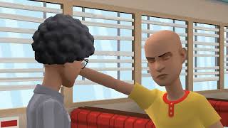 Caillou misbehaves at Churchs chicken and gets grounded [upl. by Ano]