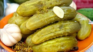 🥒КВАШЕНЫЕ солёные огурцы на зиму как из бочки 2 способа приготовления и хранения [upl. by Greeson621]