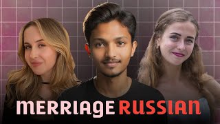 Russian Girl Falls in Love with Indian Man [upl. by Adnoyek]