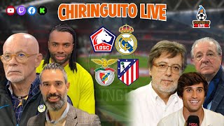 ⚽️LILLE  REAL MADRID y BENFICA  ATLETI  Chiringuito Live [upl. by Onirotciv]