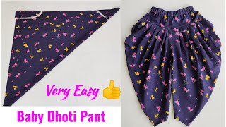 Baby Dhoti Pant Cutting And Stitching  Dhoti Pant Cutting And Stitching [upl. by Niklaus]