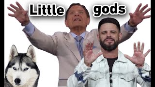 Steven Furtick teaches Kenneth Copelands quotLittle godsquot Doctrine  Proof he is Word of Faith TBN [upl. by Betthezul237]