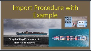 Import Procedure with Example English subtitles import procédure [upl. by Pirozzo]