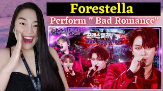 Forestella  INSANE  PERFORM Bad Romance Immortal Songs 2 REACTION 😱 [upl. by Girard]