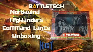 KGL 023  Northwind Highlanders Command Lance Unboxing [upl. by Romeo]