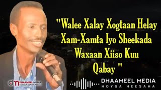 Shey Mire Dacar Heestii  Walee Xalay Xogtaan Helay  Hees Qaraami Xul ah With Lyrics [upl. by Hynda]