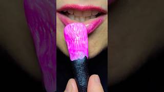 ASMR Eating Satisfying FAKE Brush Cosmetics Makeup Mukbang 먹방 [upl. by Ocsicnarf]