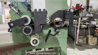 Rewingding Machine for Abrasive Small Shop Roll Rewidning [upl. by Candi]