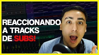 REACCIONANDO a canciones de mis SUSCRIPTORES 6 😱 [upl. by Immij752]