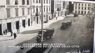 Pontedera  La sua storia raffigurata sulle mura della città [upl. by Pantia328]