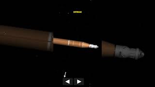 The SLS LAUNCHES in SFS sfs sfshorts space [upl. by Artap]