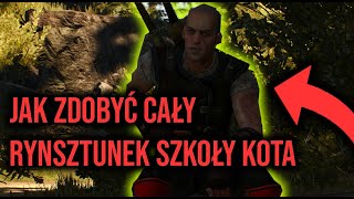 Wiedźmin 3  Poradnik  Jak zdobyć cały rynsztunek szkoły kota [upl. by Sonstrom582]