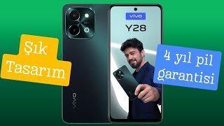 4 yıl pil garantisi veren telefon Vivo Y28 inceleme [upl. by Dominic833]