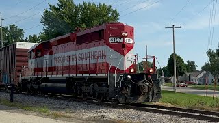 CNW Dash 9 UP’s Butler Yard amp Chasing WSOR L593 from Horicon WI to Cambria WI [upl. by Guillaume]