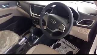 New Next Gen Hyundai Verna 2017 Facelift Base E Model ICOTY Indian Car of the Year 2018 [upl. by Yecniuq]