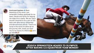 Jessica Springsteen Makes US Equestrian Team [upl. by Tollman]