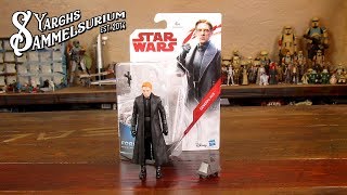 Review HASBRO Star Wars The Last Jedi  General Hux  375 Inch Unboxing deutsch [upl. by Cristi]