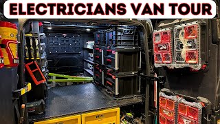 Electricians Van Tour Milwaukee Pack Out [upl. by Phila]