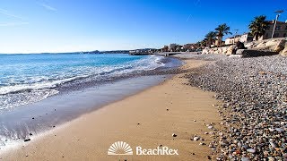 beach Cros de Cagnes CagnessurMer France [upl. by Greenes]