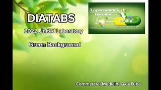 Diatabs Loperamide  United Laboratory [upl. by Aitekram]