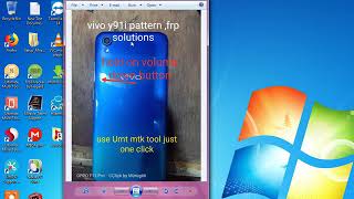 Vivo y91i pattern frp unlock 💯 success UMT VIVO Y81Y91Y93Y95 PATTERN FRP UNLOCK DONE 2019 [upl. by Breech]