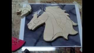 Intarsia Horse  2013 [upl. by Chase]