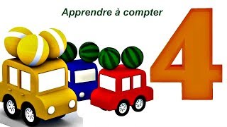 Compilation № 4  4 voitures pour apprendre les couleurs [upl. by Bigot]