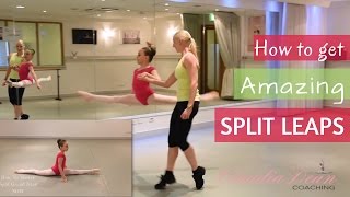 How to master AMAZING SPLIT LEAPS [upl. by Flann]