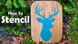 Stenciling 101 How To Paint With A Stencil [upl. by Hardman576]