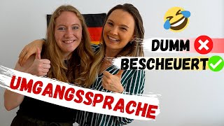 Lerne die deutsche Umgangssprache in nur 8 Minuten [upl. by Ausoj794]